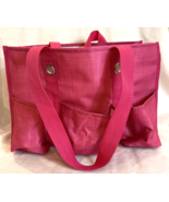 Thirty-One Organizing Tote Pink with Shoulder Straps - $11.39