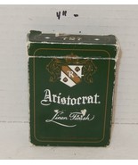 Vintage Aristocrat 727 Linen Deck of Playing Cards - $24.70