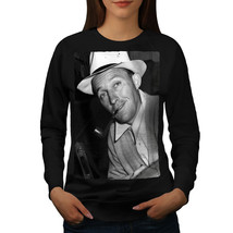 Wellcoda Bing Crosby Celebrity Womens Sweatshirt, Famous Casual Pullover Jumper - £22.73 GBP+