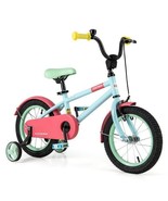 Kids Bike with Adjustable Handlebar and Saddle Pink-14 Inches - Color: P... - €135,27 EUR