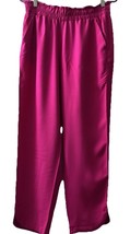 A New Day Pants Elastic Waist Hot Pink Sz M A New Day Pants Elastic Wais... - $202.55 MXN