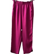 A New Day Pants Elastic Waist Hot Pink Sz M A New Day Pants Elastic Wais... - $202.55 MXN