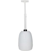 Korky Beehive Max Hideaway 15 in. L x 6 in. Dia. Toilet Plunger - £27.06 GBP