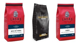 Flavored Coffee Bundle Including French Vanilla,Maple Nut Crunch, S&#39;mores - £21.21 GBP