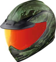 Icon Adult Domain Tiger&#39;s Blood Helmet Green XL - £276.52 GBP