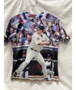 Three60° Gear Minnesota Twins Justin Morneau Hi-Def Photo Shirt Size M Y... - $284.91 MXN