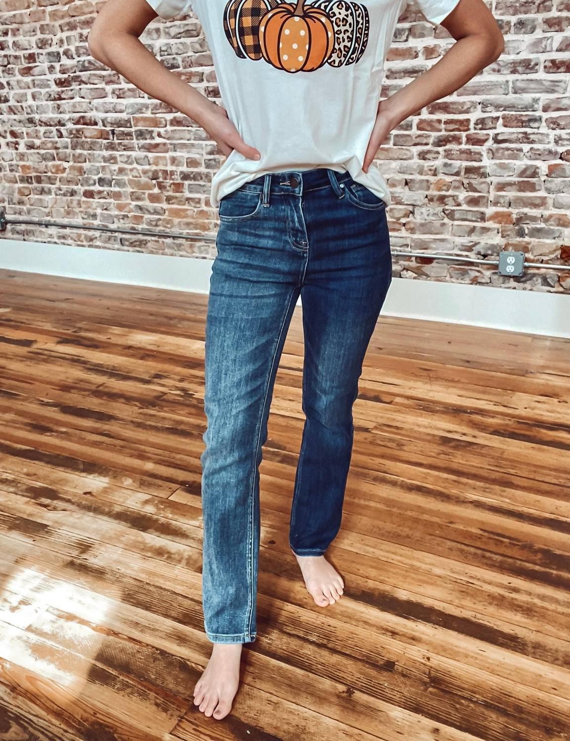 Risen High Rise Slender Straight Jeans Size 26-Mar - $47.52
