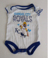MLB Kansas City Royal&#39;s With Mascot Design Bodysuit Infant Girls 0/3 Months - $147.56 MXN