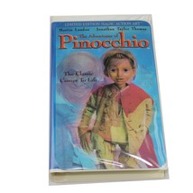 The Adventures of Pinocchio (VHS, 1996, Clamshell) Martin Landau - £7.08 GBP