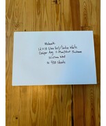 400 sheets Mohawk light Satin White gloss text 24lb/60lb size 12 x 18&quot; - $901.14 MXN