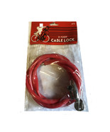 3 FOOT CABLE LOCK FOR YOUR BICYCLE - HELP TO PREVENT THEFT - $183.86 MXN