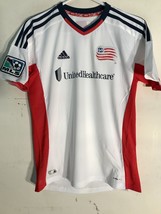 Adidas Youth MLS Jersey New England Revolution White sz XL - £6.72 GBP