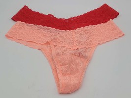Victorias Secret Lace Thong Panties Combo, Size XS - £12.35 GBP