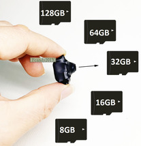 128GB 1080P HD Built-in battery mini micro smallest tiny Pinhole camera ... - £14.30 GBP+