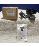 HD 1080P USB Webcam W/Microphone Activity Light &amp; Flexible Clip Base - $5.69