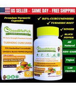 Powerful Turmeric Curcumin with 95% Curcumid, Ginger &amp; Black Pepper-90ct... - $25.90 CAD