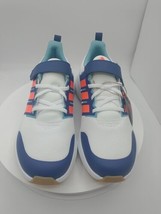 Adidas FortaRun 2.0 EL K Size 6.5 Blue And Neon Orange And White - £24.10 GBP