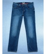 Carbon 2 Cobalt Mens Elemental Jeans 35x32 Blue Indigo 100% Cotton Butto... - £25.99 GBP