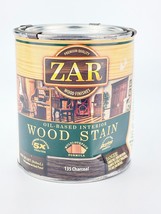 ZAR Oil Based Interior Wood Stain 135 Charcoal 1 Quart Dented Can DAMAGED - £29.04 GBP