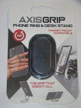 Axisgrip - Phone Ring &amp; Desk Stand - Magnet Mount Compatible (New) - £6.41 GBP