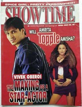 Showtime Apr2002 Vivek Akshay Celina Amrita Preity Johnny Amrita Sunil Mona Isha - £14.15 GBP
