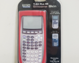 TI-84 Plus SE Silicone SKIN FOR Calculator Red Cover Also Fits Silver Ed... - $7.71