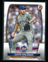 2023 Bowman #64 Justin Verlander New York Mets - £0.93 GBP