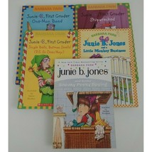 Lot of 5 Junie B. Jones Scholastic Chapter Books By Barbara Park - £11.44 GBP