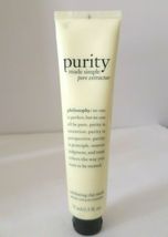 2.5 Oz  Philosophy Purity Made Simple Pore Extractor Exfoliating Clay Mask - £9.38 GBP
