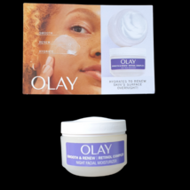 Olay Smooth &amp; Renew Retinol Face Moisturizer Night Cream Fragrance-Free ... - $312.74 MXN