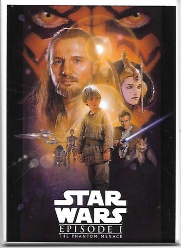 Star Wars Episode I: The Phantom Menace Movie Poster Image Refrigerator ... - $3.99