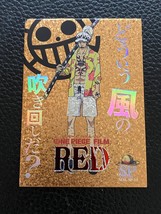 One Piece Anime Collectable Trading Card Sp Insert D Law Red Movie Card Gold - £6.28 GBP