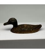 Antique VNTG Miniature 3.5 Inch Rustic Cast Iron Duck Decoy Paperweight ... - $372.99 MXN