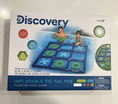 New Discovery Kids Giant Inflatable Float Indoor/Pool/Yard Tic Tac Toe Games - £15.92 GBP