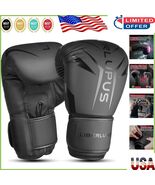 Durable Faux Leather Boxing Gloves with Hook and Loop Closure - 10 oz Size - $50.16 CAD