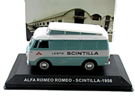 Alfa Romeo Romeo Van Scintilla Jahr 1956 Altaya Massstab 1:43 Modellkoffer... - £34.36 GBP