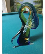 Compatible with MURANO ART GLASS PAPERWEIGHT PENGUIN, ELEPHANT, FISH, DO... - $84.27
