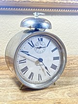 Old Ansonia Repeater Model Alarm Clock Made in USA For Parts Or Repair (K9953) - £31.89 GBP