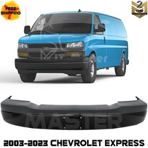 Front Bumper Paintable &amp; Upper Cover For 2003-2023 Express Savana Van - £346.92 GBP