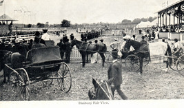 Danbury Connecticut Racetrack Fair View 1908-29 Antique Postcard - £7.63 GBP