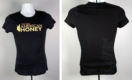 Wild Turkey American Honey Bourbon T Shirt Womens Juniors Medium Black - £17.36 GBP