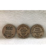 Wooden Nickels-Doug Ramos-R&amp;S Sales- Branding Iron Cafe - £16.02 GBP