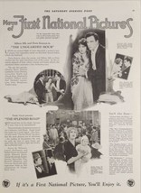 1925 Print Ad News of First National Pictures Milton Sills &amp; Frank Lloyd - £16.97 GBP