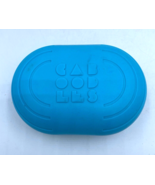 Vintage Caboodles 90&#39;s Soap Holder Blue Dish Travel Container - £13.81 GBP