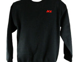 ACE Hardware Store Employee Uniform Sweatshirt Black Size M Medium NEW - $33.68