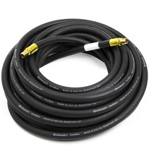 Goodyear Rubber Air Hose - 3/8in. x 25ft. Black - £69.21 GBP