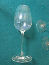 Royal Doulton Clear Wine Crystal Goblets Made In Slovakia Nib 9&quot; Original - £98.92 GBP