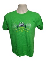 NYRR New York Road Runners Mighty Millers Youth Large Green TShirt - £11.73 GBP