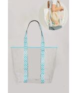 Hat Carrying Clear Tote Bag (Mint) - $33.62 CAD