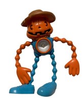 VINTAGE LITTLE TIKES Twisty-Glo Flashlight, Scarecrow Pumpkin light Oran... - £19.38 GBP